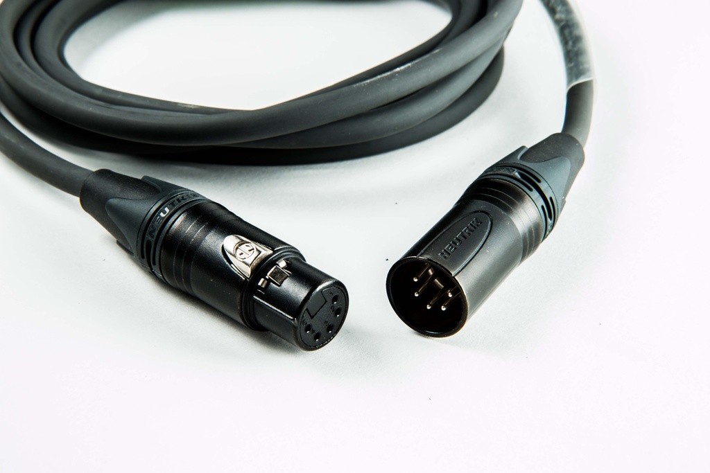 Procab PRD955, DMX-kabel, 1,5M 5pin