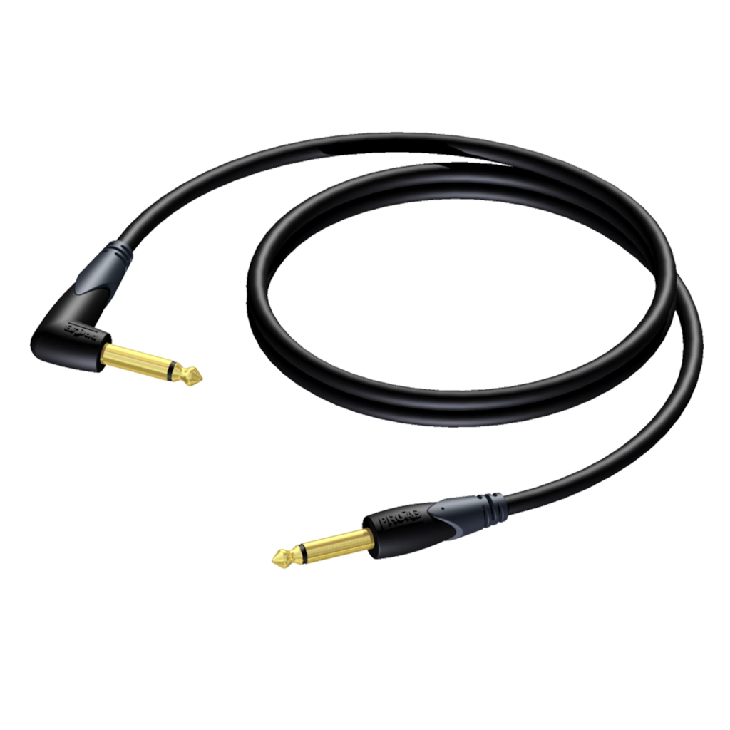 Procab CLA650 6,3mm Jack M/M vinkel  5m