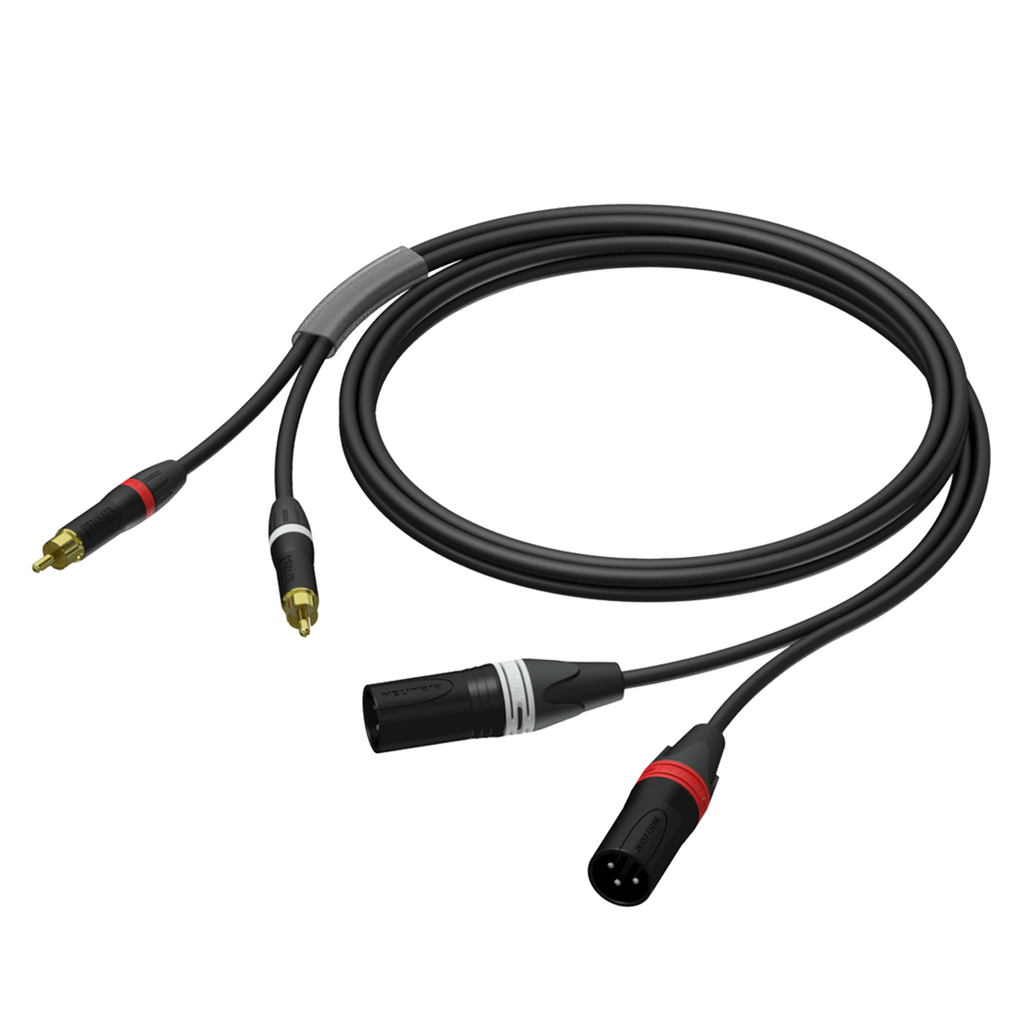PRA701 2xhan XLR til 2xRCA  1,5m