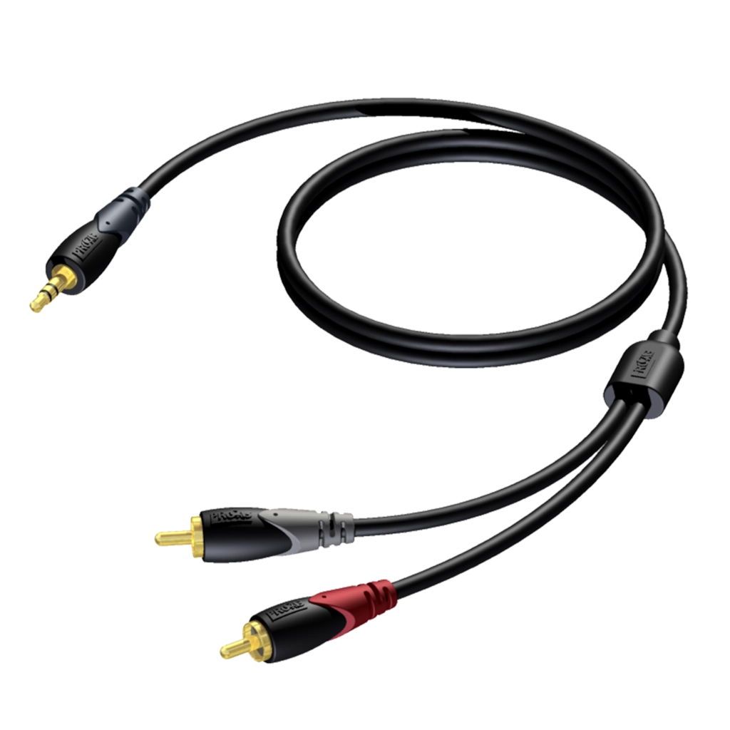 [CLA711/20] Procab CLA711/20 minijack-2x Rca 20m