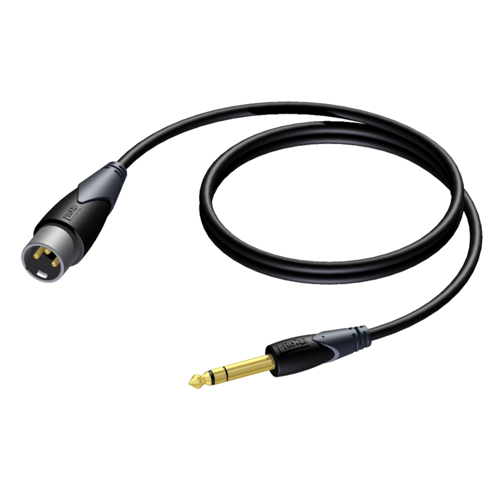 Procab CLA724 XLR M -  JackStereo M  3m
