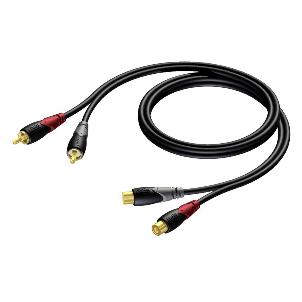 Procab CLA850 2xRCA 2xRCA M/F 2 m