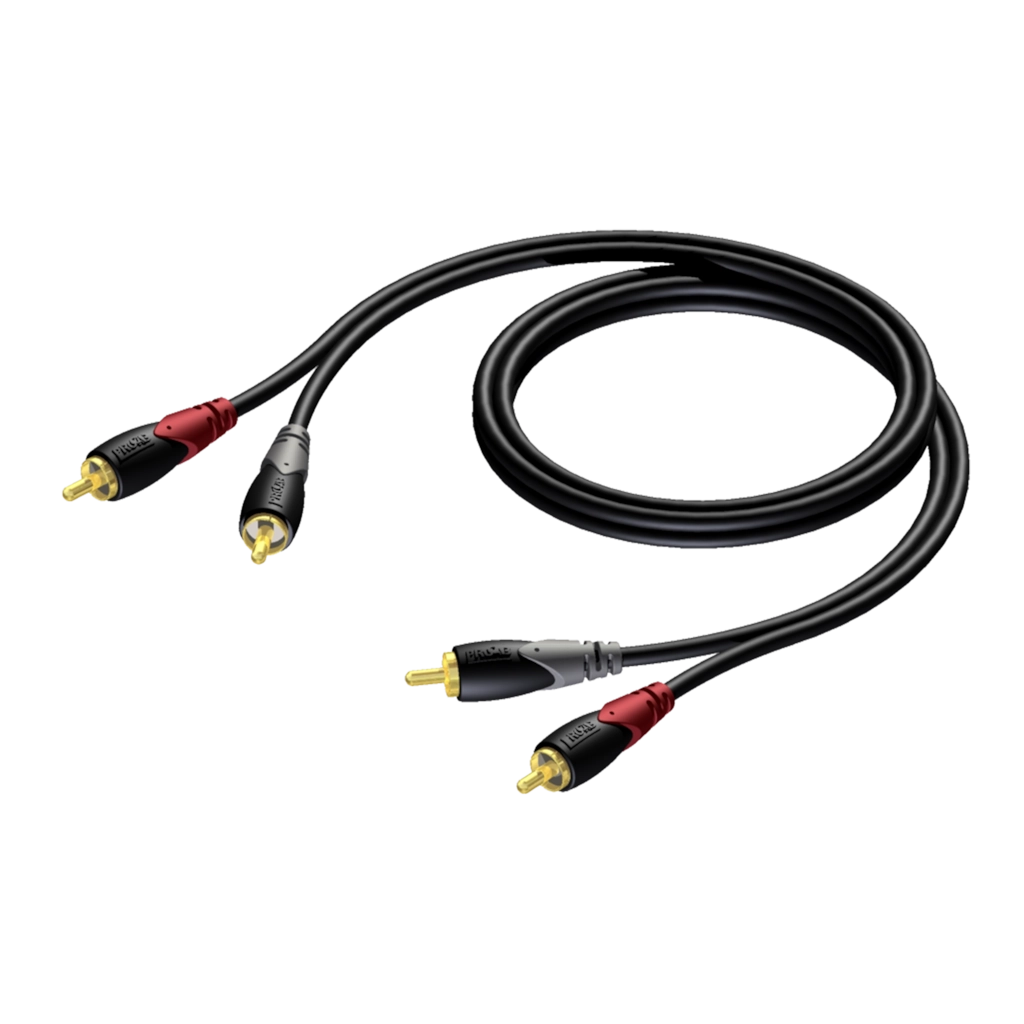 Procab CLA800/1.5 2 x RCA kabel, M/M  1,5m