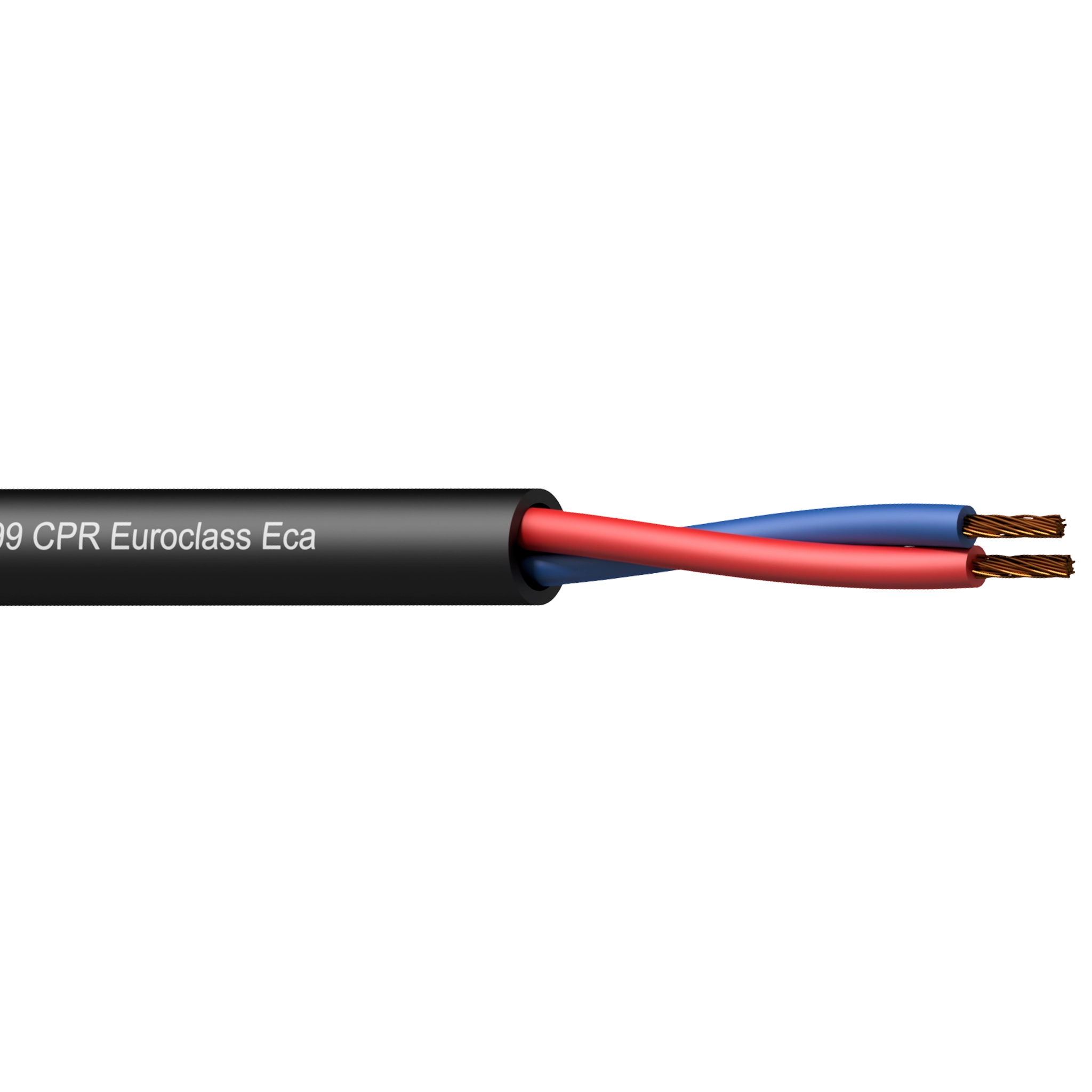 Procab BLS207-ECA 2x0.75mm² 300M (sort)