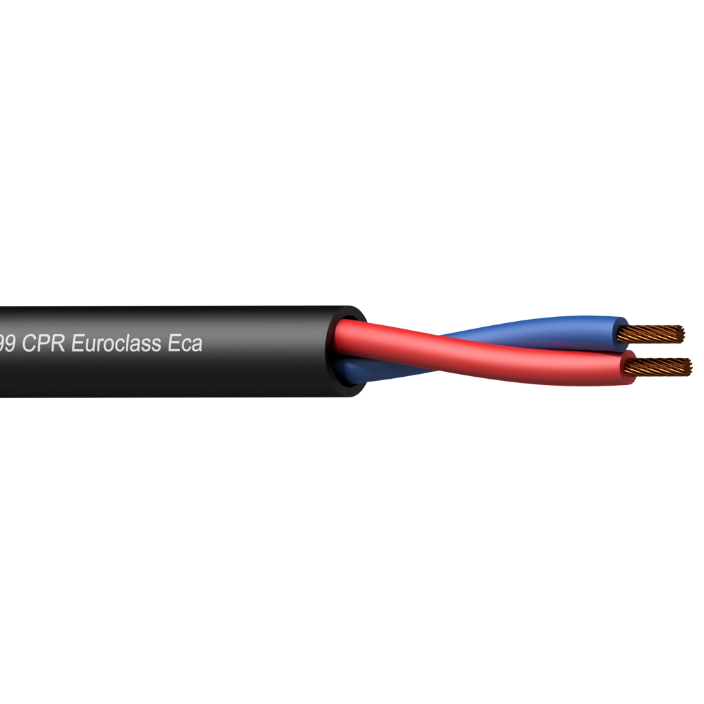 Procab BLS225-ECA 2x2.5mm² 100M  (sort)