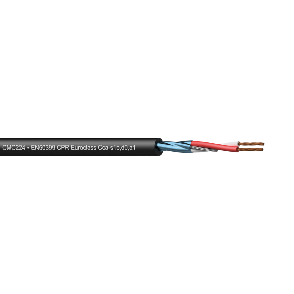 Procab CMC224/1 Mikrofonkabel svart 100m