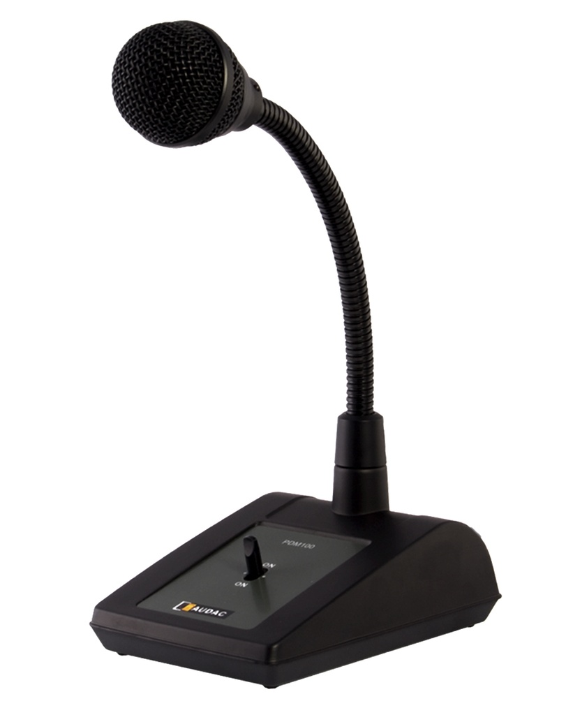 [PDM200] Audac PDM200, Paging mikrofon for 1 sone