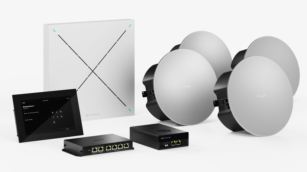 Xilica x Sennheiser Large Room Kit