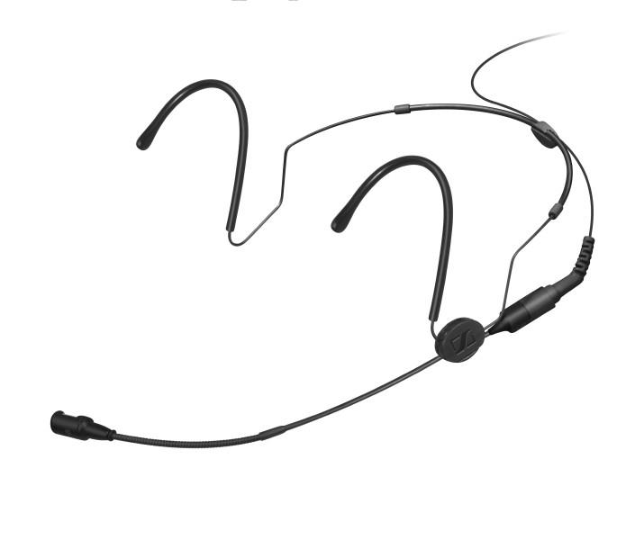 [9866] Sennheiser HSP 2-ew, Sort, 3,5mm