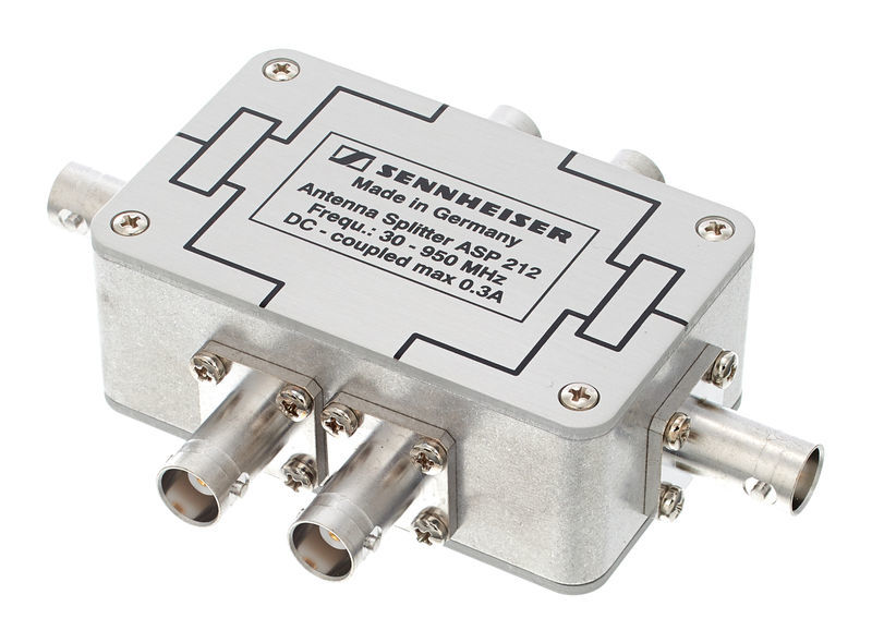 [003421] Sennheiser ASP 212  2x 1:2 splitter/comb