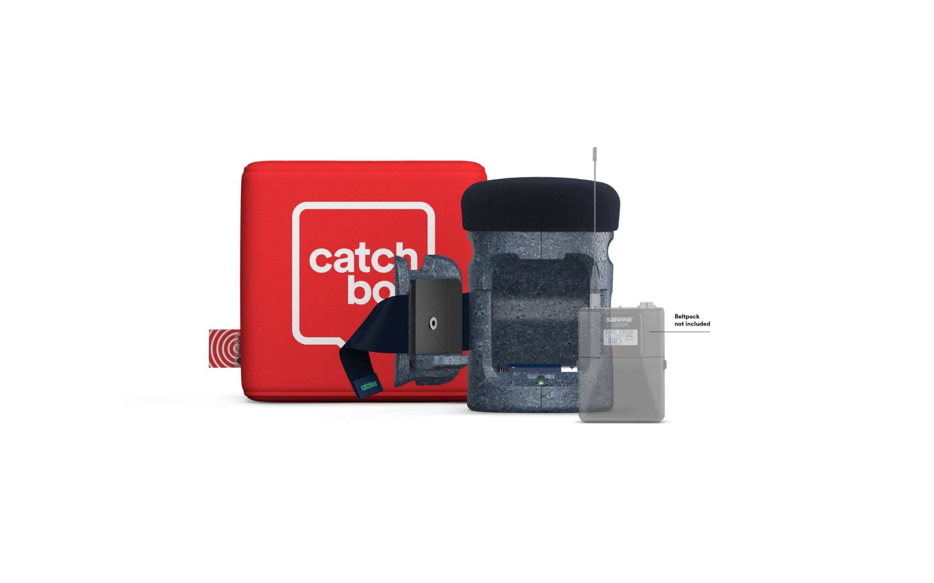 CatchBox Beltpack module RØD