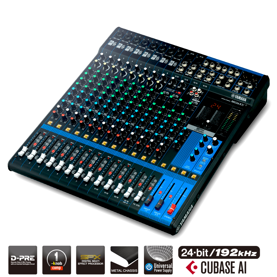 Yamaha MG16XU Analog mikser m/FX
