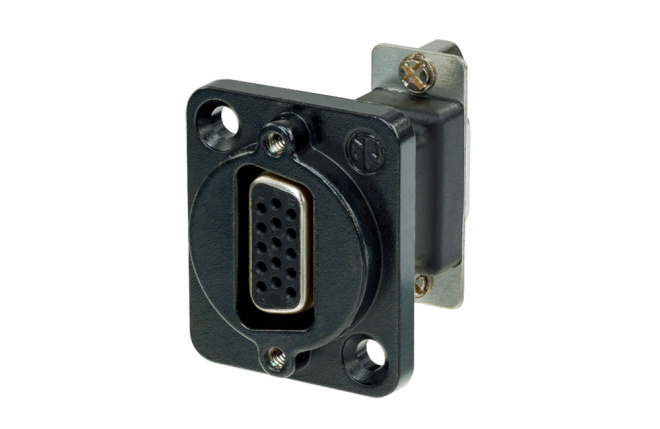 [NADB15FF-B] Neutrik NADB15FF 15pin D-sub for D-panel