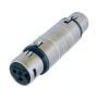 [NA3FF] Neutrik 3 pin XLR Hun - 3 pin XLR Hun