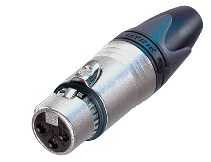 [NC3FXY] Neutrik 3 pin XLR Hun Loddefri