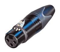 [NC3FXX-BAG] Neutrik 3 pin XLR Hun sort