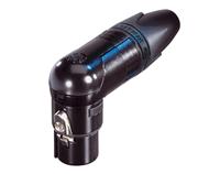 [3FRX-BAG] Neutrik 3 pin XLR Hun Vinklet Svart