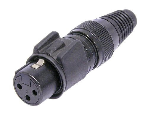 [NC3FXHDB] Neutrik 3 pin XLR Hun, IP65