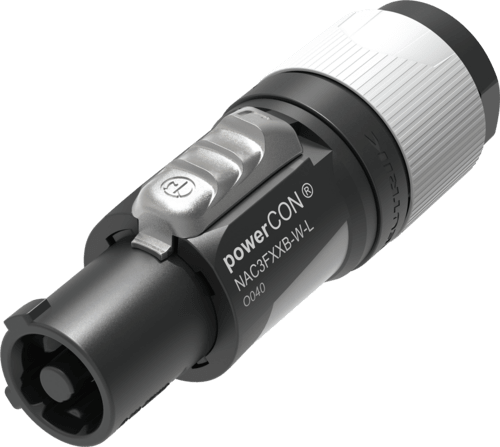 Neutrik NAC3FXXB-W powerCON 20A 6-12mm