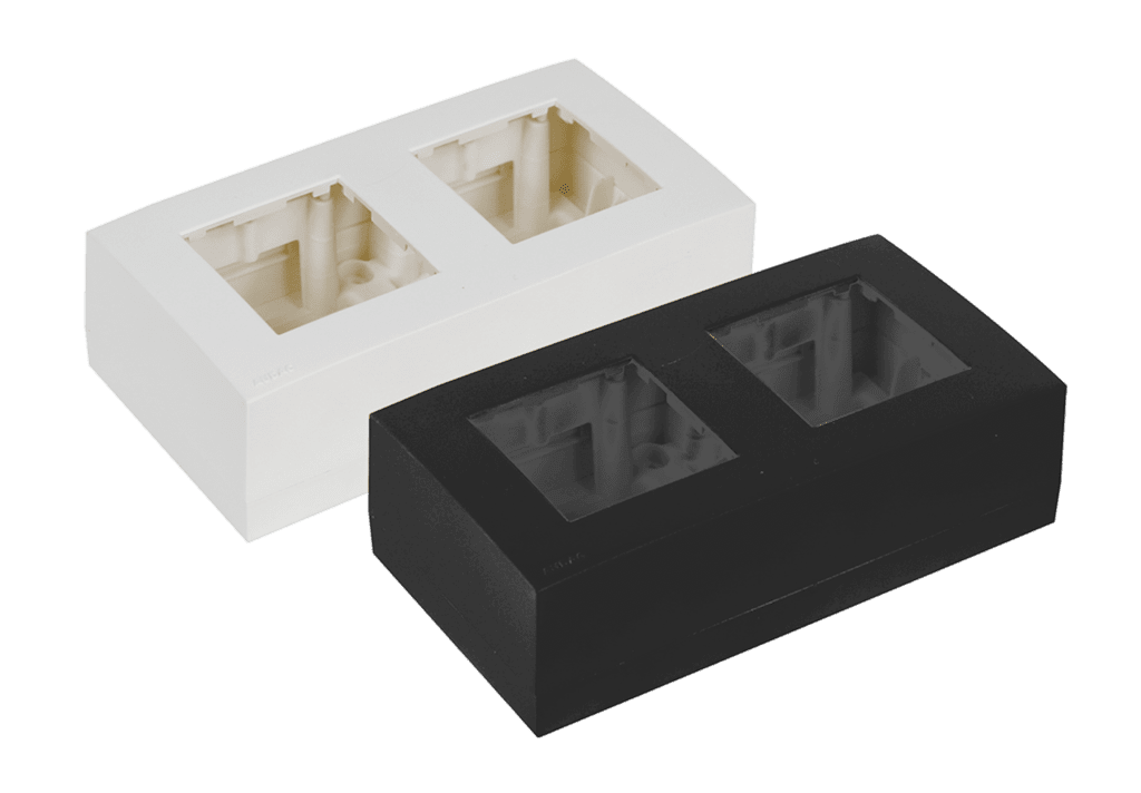 Audac WB45D/W, Veggboks dobbel Hvit