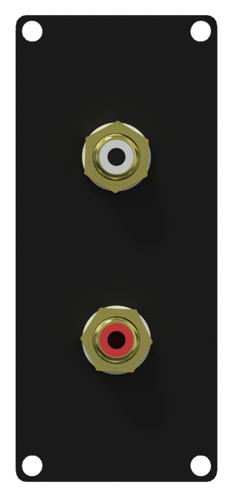 Caymon Casy 1 space with 2 x RCA gender