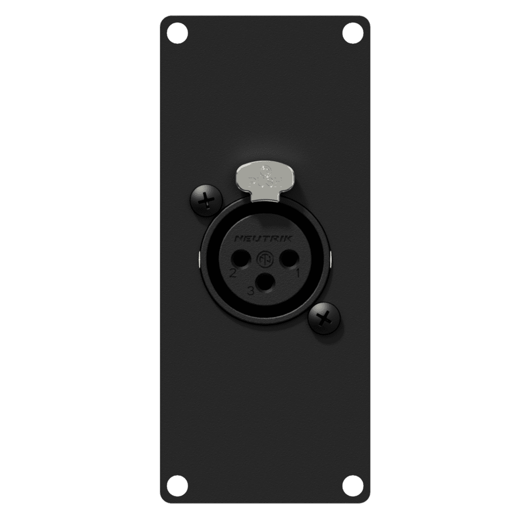 [CASY121/B] Caymon Casy 1 space XLR female to 3-pin