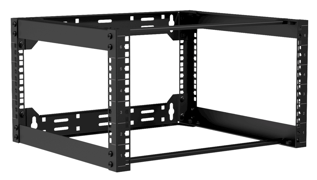 Caymon OPR406/B 19" Rack, for vegg