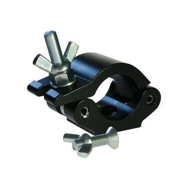 [T58601] Doughty Low Profile Hook Clamp (Black)