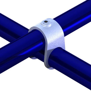 [T16000] Doughty Pipe Clamp Crossover 90 Degree