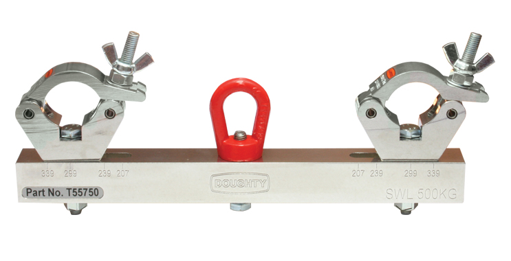 [T55785] Doughty Solid Hanging Truss Adaptor 1ton