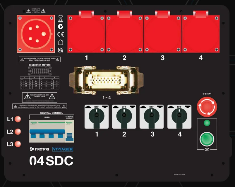 Protos Voyager 4 channel controller