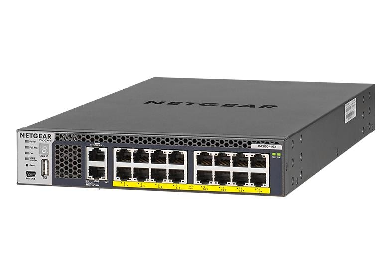 NETGEAR AV Line M4300-16X POE+
