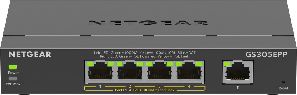 [GS305EPP-100PES] NETGEAR GS305EPP POE++