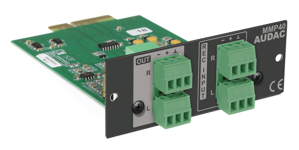 Audac MMP40 media player&recorder module