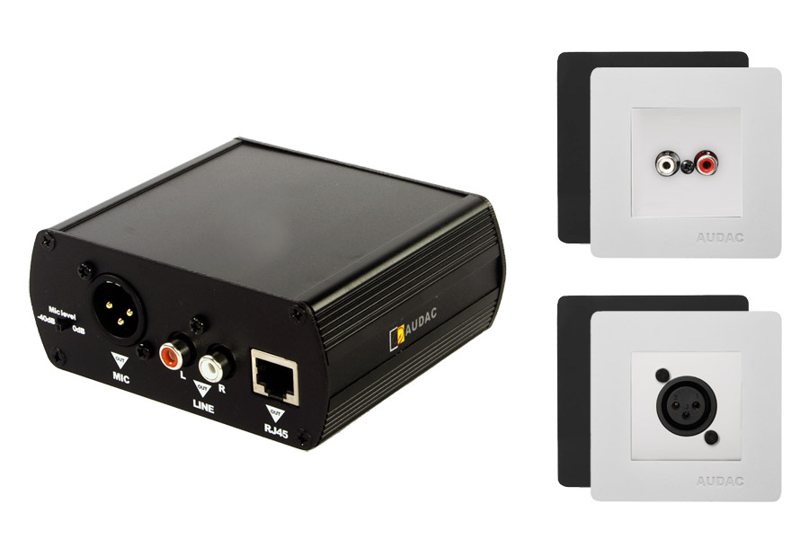 Audac APG20 Set + line & mic in (45x45)