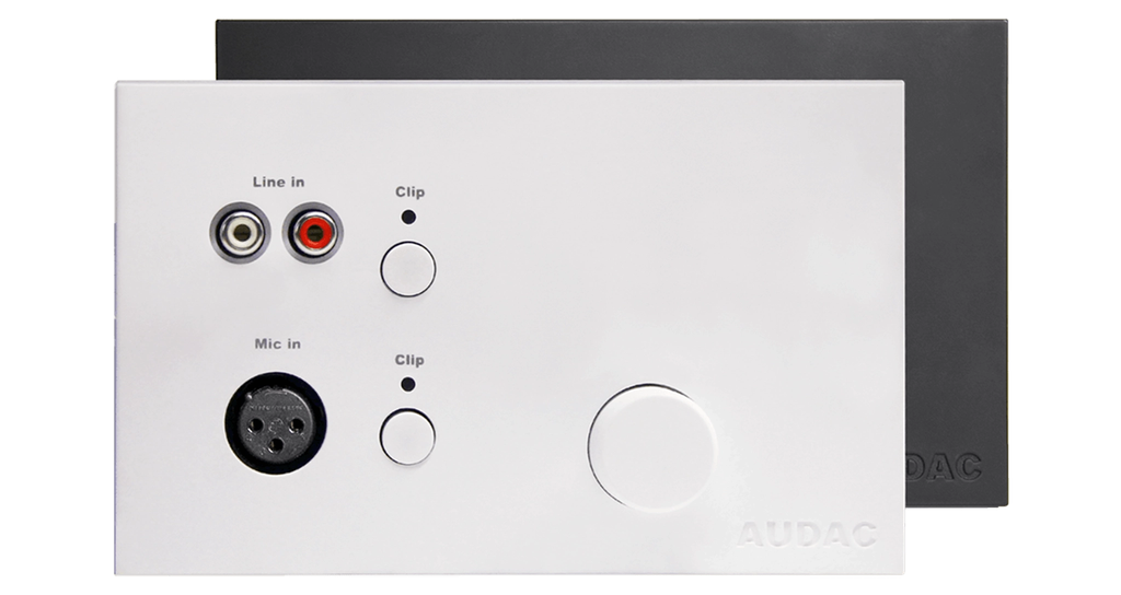 Audac WP523, Kontrollpanel RM523 - Hvit