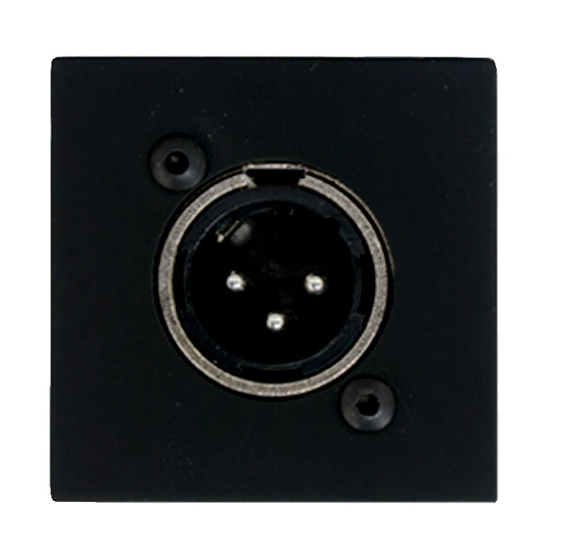 Caymon CP45XLM, XLR Han - Hvit