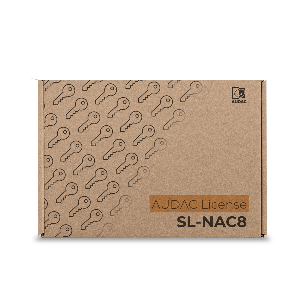[SL-NAC8] Audac SL-NAC8 lisens