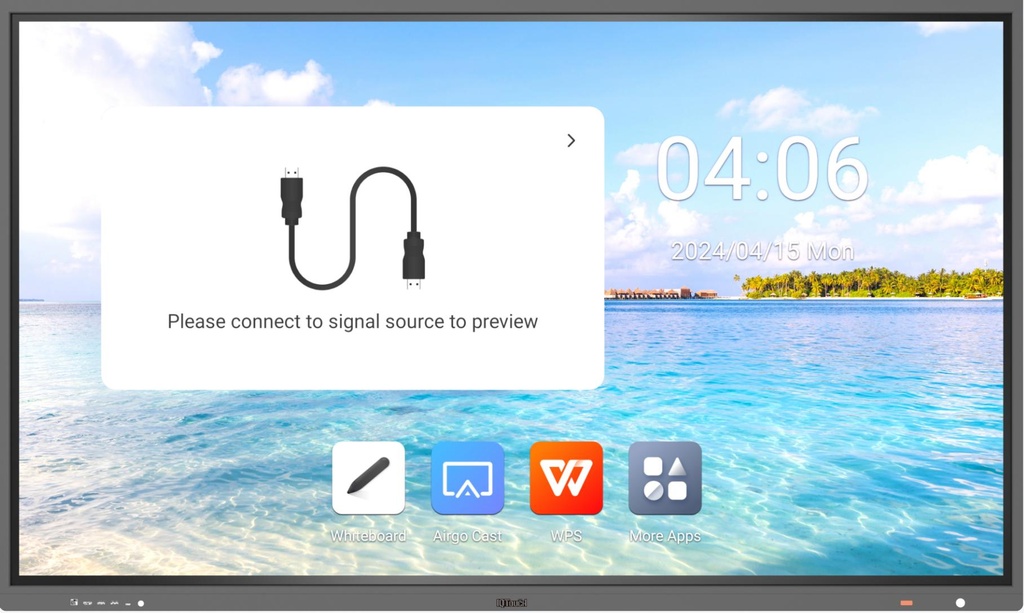 [115333] IQTouch TB1400 Pro 86" Interaktiv Skjerm