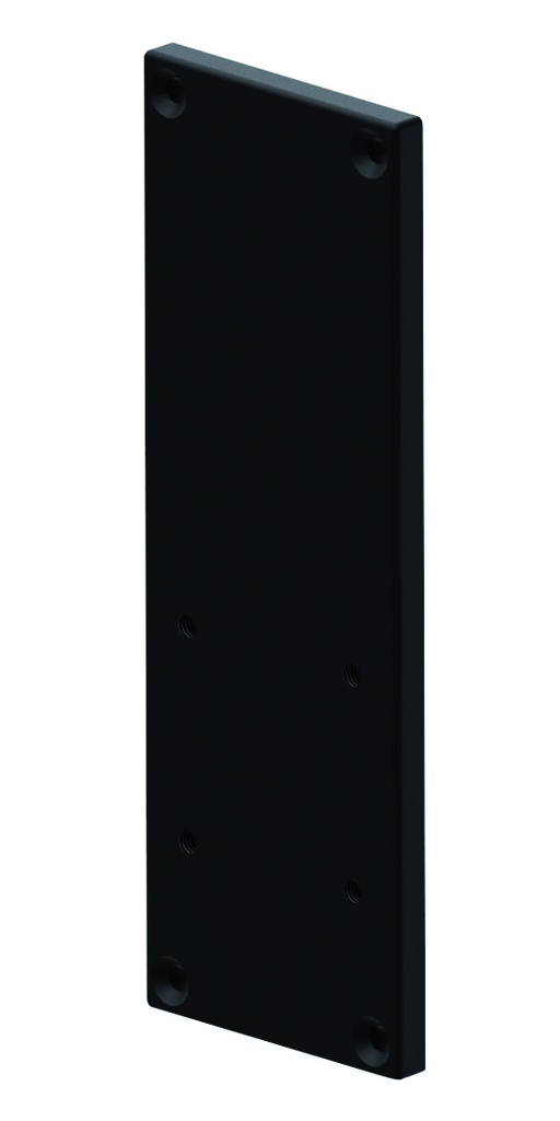 Audac WBP100 Sort veggplate for gipsvegg