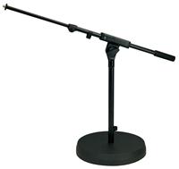 [2596030055] K&M 25960 Lavt Mikrofonstativ m/rund fot