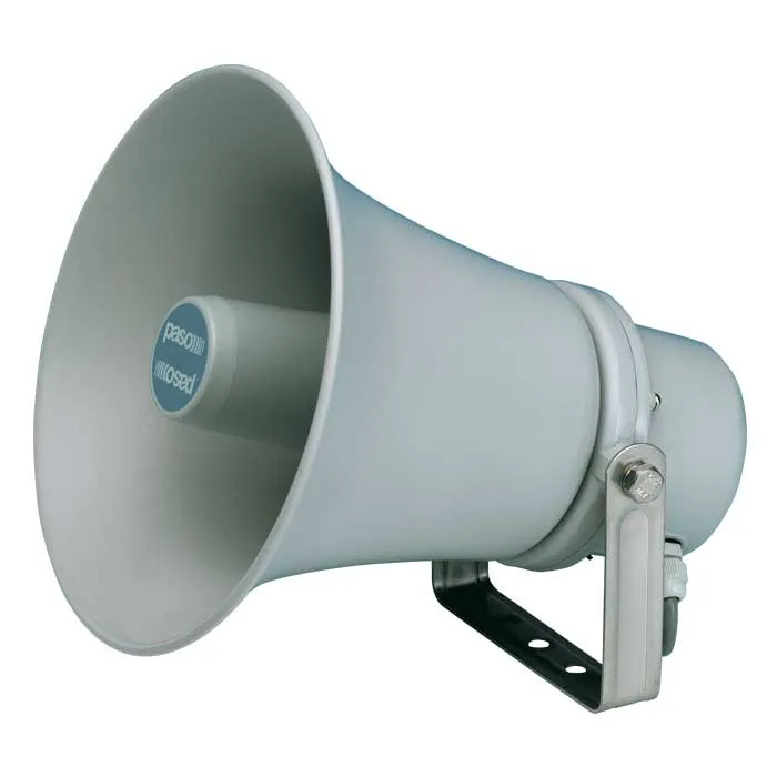 Paso 20W round horn, in aluminium a