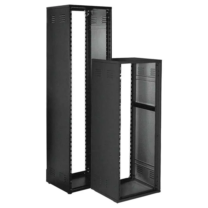 Paso Black rack cabinet (H 8U)