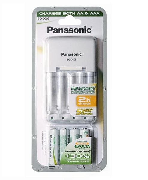 Panasonic Batterilader AA/AAA