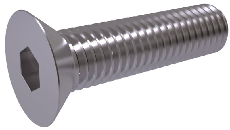 Sixty82 Bolt M12x020 countersunk DIN7991