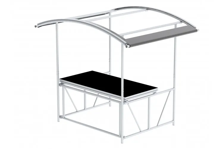 Sixty82 Booth82 Black/Black Canopy