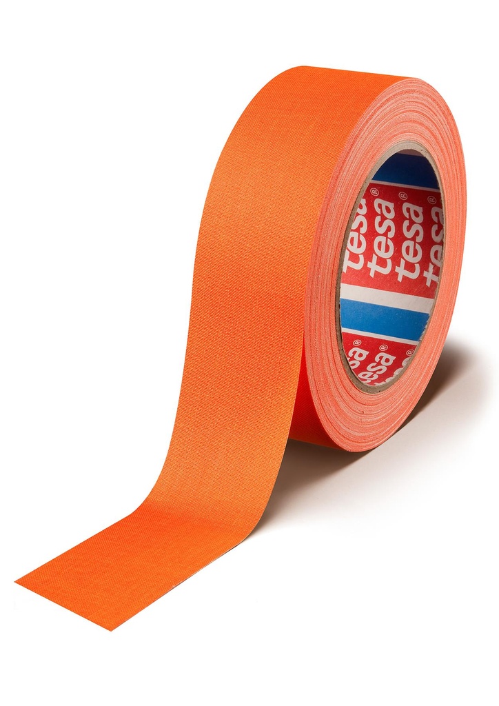 [04671-00049-10-TE] Tesa 4671 19mmx25m Fluoriserende orange