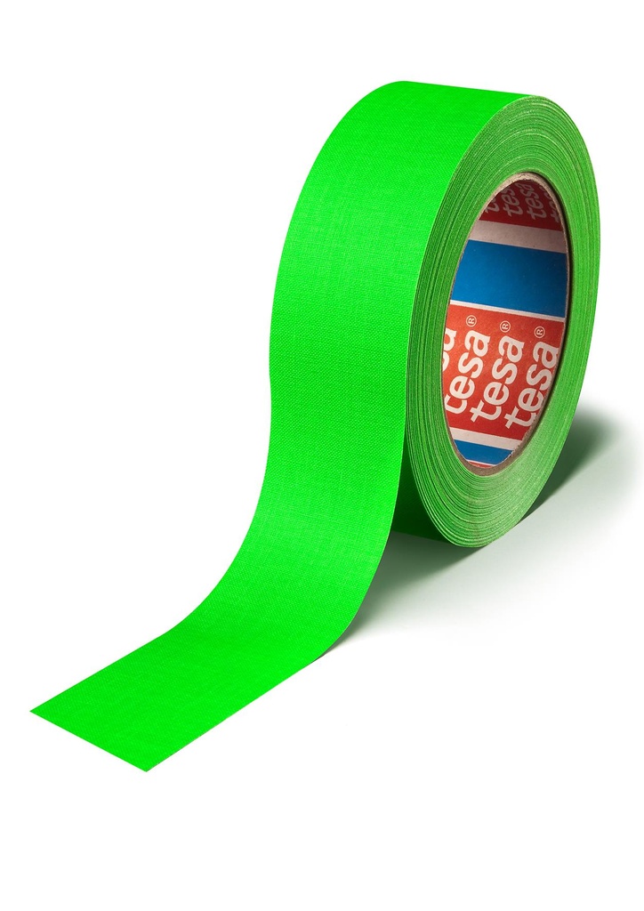[04671-00056-10-TE] Tesa 4671 25mmx25m Fluoriserende grønn
