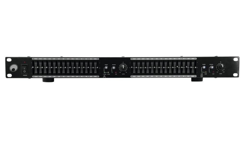 [112927] Omnitronic GEQ-2150 2x 15bånds Equalizer